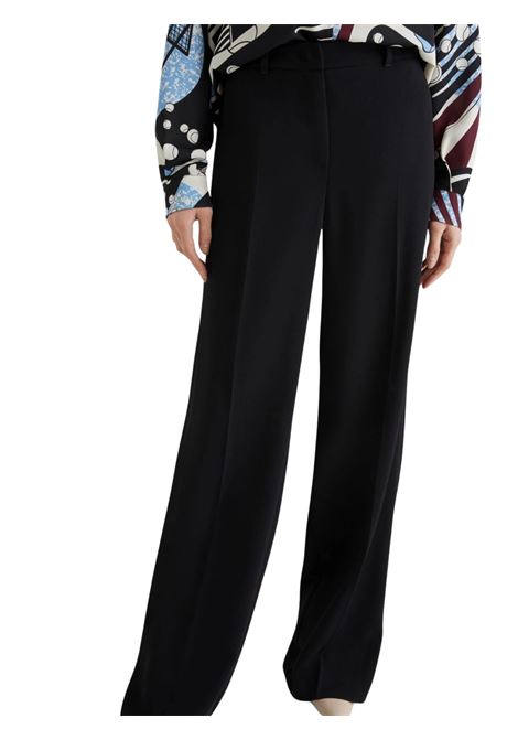 Pantalone in envers satin - NERO Marella articolo 365 | PASCIA002
